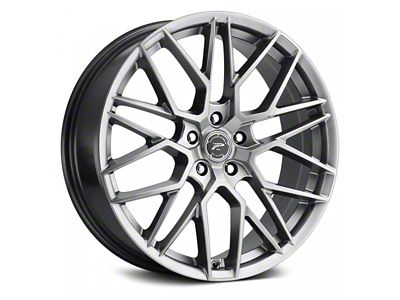 Platinum Retribution Bright Graphite Wheel; 20x8.5; 35mm Offset (17-23 AWD Challenger)