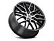 Platinum Retribution Gloss Black with Diamond Cut Face Wheel; 20x8.5 (17-23 AWD Challenger)