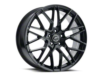 Platinum Retribution Gloss Black Wheel; 18x8; 35mm Offset (17-23 AWD Challenger)