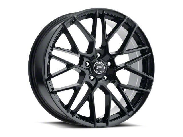 Platinum Retribution Gloss Black Wheel; 18x8 (17-23 AWD Challenger)