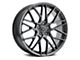 Platinum Retribution Gloss Gunmetal Gray Wheel; 18x8 (17-23 AWD Challenger)
