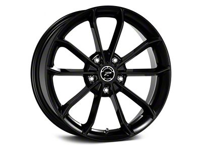Platinum Revelation Gloss Black Wheel; 18x8; 15mm Offset (08-23 RWD Challenger, Excluding Widebody)