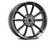 Platinum Revelation Gloss Gunmetal Gray Wheel; 18x8 (08-23 RWD Challenger, Excluding Widebody)