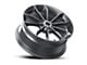 Platinum Revelation Gloss Gunmetal Gray Wheel; 18x8 (08-23 RWD Challenger, Excluding Widebody)