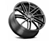 Platinum Valor Gloss Black with Diamond Cut Accents Wheel; 20x8.5 (17-23 AWD Challenger)