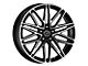 Platinum Atonement Gloss Black with Diamond Cut Face Wheel; 18x8 (11-23 AWD Charger)