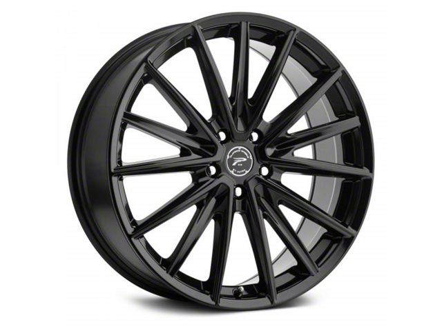 Platinum Exodus Gloss Black Wheel; 18x8 (11-23 AWD Charger)