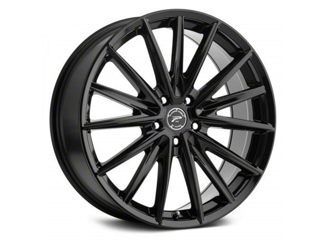 Platinum Exodus Gloss Black Wheel; 20x8.5 (11-23 AWD Charger)