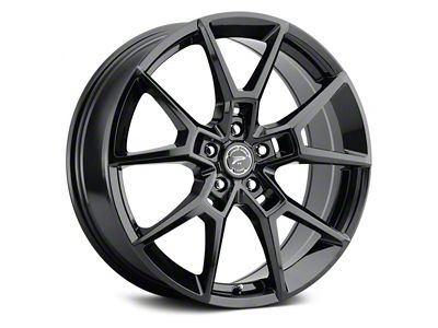 Platinum Matrix Gloss Black Wheel; 18x8 (11-23 AWD Charger)
