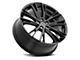 Platinum Prophecy Gloss Black Wheel; 18x8 (11-23 AWD Charger)