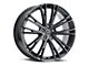 Platinum Prophecy Gloss Gunmetal Gray Wheel; 18x8 (11-23 AWD Charger)