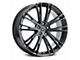 Platinum Prophecy Gloss Gunmetal Gray Wheel; 20x8.5 (11-23 AWD Charger)