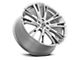 Platinum Prophecy Gloss Silver Wheel; 18x8 (11-23 AWD Charger)