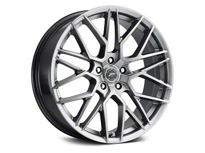 Platinum Retribution Bright Graphite Wheel; 20x8.5 (11-23 AWD Charger)