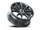 Platinum Revelation Gloss Gunmetal Gray Wheel; 18x8 (11-23 RWD Charger, Excluding Widebody)