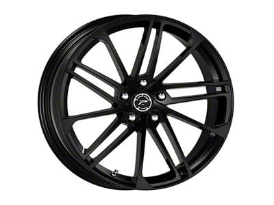 Platinum Valor Gloss Black with Diamond Cut Accents Wheel; 18x8 (11-23 AWD Charger)
