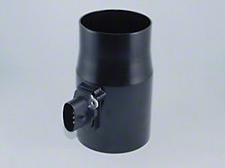 PMAS 80mm Housing with Tuned MAF Sensor for 24 lb. Stock Injectors and Aftermarket Cold Air Intake; Black (88-93 5.0L Mustang)