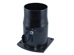 80mm Housing with Tuned MAF Sensor for 30 lb. Injectors and Aftermarket Cold Air Intake; Black (94-95 Mustang GT)