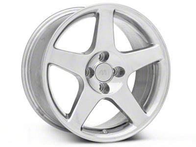 2003 Cobra Style Polished Wheel; 17x9; 18mm Offset (87-93 Mustang, Excluding Cobra)