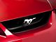 Ford Running Pony Grille Emblem with Bracket; Chrome (94-04 Mustang)