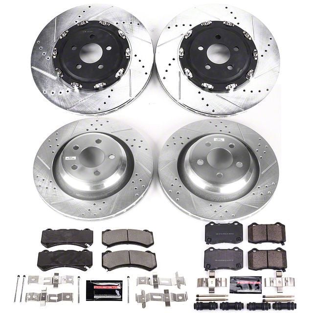 PowerStop Challenger Z26 Street Warrior Brake Rotor and Pad