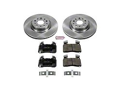 PowerStop OE Replacement Brake Rotor and Pad Kit; Front (16-24 Camaro SS w/ 4-Piston Front Calipers)