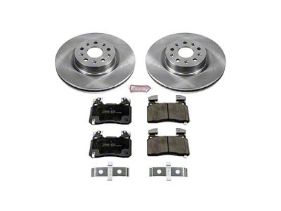 PowerStop OE Replacement Brake Rotor and Pad Kit; Front (16-24 Camaro SS w/ 4-Piston Front Calipers)