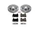 PowerStop OE Replacement Brake Rotor and Pad Kit; Front (16-24 Camaro SS w/ 4-Piston Front Calipers)