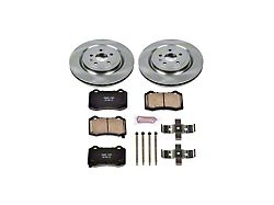 PowerStop OE Replacement Brake Rotor and Pad Kit; Rear (10-15 Camaro SS; 12-24 Camaro ZL1)