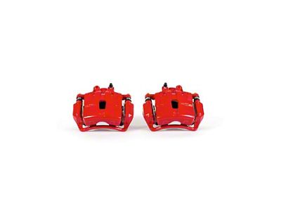 PowerStop Performance Front Brake Calipers; Red (10-15 Camaro LS, LT)