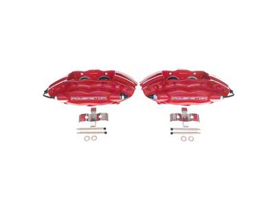 PowerStop Performance Rear Brake Calipers; Red (10-15 Camaro SS, ZL1)