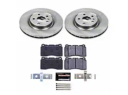PowerStop Track Day Brake Rotor and Pad Kit; Front (10-15 Camaro SS)