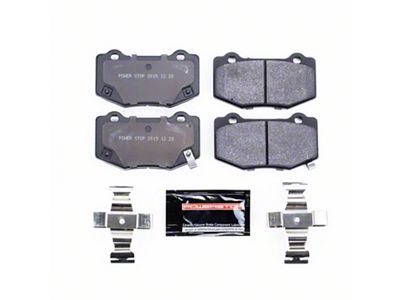 PowerStop Track Day Carbon-Fiber Metallic Brake Pads; Rear Pair (16-24 Camaro SS)