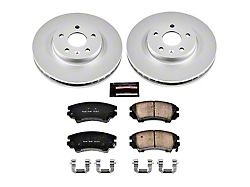 PowerStop Z17 Evolution Plus Brake Rotor and Pad Kit; Front (10-15 Camaro LS, LT)