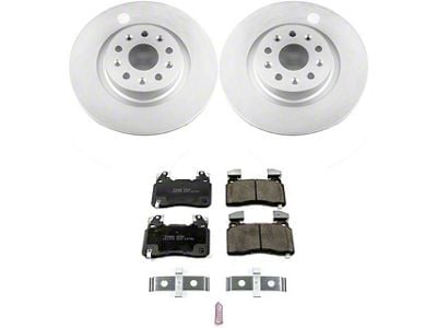 PowerStop Z17 Evolution Plus Brake Rotor and Pad Kit; Front (16-24 Camaro SS w/ 4-Piston Front Calipers)
