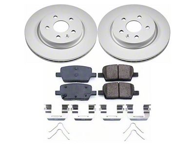 PowerStop Z17 Evolution Plus Brake Rotor and Pad Kit; Rear (16-24 Camaro LS, LT, LT1)