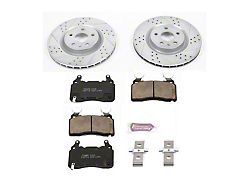 PowerStop Z23 Evolution Sport Brake Rotor and Pad Kit; Front (10-15 Camaro SS)