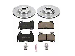 PowerStop Z23 Evolution Sport Brake Rotor and Pad Kit; Front (16-24 Camaro SS w/ 4-Piston Front Calipers)