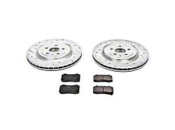 PowerStop Z23 Evolution Sport Brake Rotor and Pad Kit; Rear (10-15 Camaro SS; 12-24 Camaro ZL1)