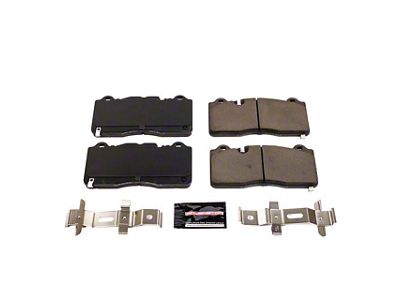 PowerStop Z23 Evolution Sport Carbon-Fiber Ceramic Brake Pads; Front Pair (17-24 Camaro ZL1)