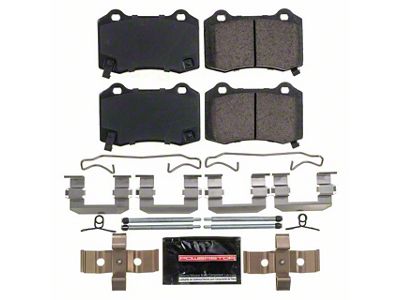 PowerStop Z23 Evolution Sport Carbon-Fiber Ceramic Brake Pads; Rear Pair (10-15 Camaro SS; 12-24 Camaro ZL1)