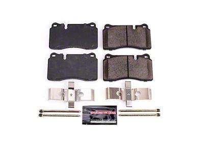 PowerStop Z23 Evolution Sport Carbon-Fiber Ceramic Brake Pads; Rear Pair (14-15 Camaro Z/28)