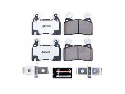 PowerStop Z26 Street Performance Carbon-Fiber Ceramic Brake Pads; Front Pair (10-15 Camaro SS)