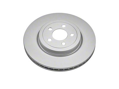 PowerStop Evolution Coated Rotor; Front (09-23 Challenger GT, R/T, Rallye Redline, SXT & T/A w/ Dual Piston Front Calipers; 2011 Challenger SE w/ Dual Piston Front Calipers)