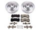 PowerStop OE Replacement Brake Rotor and Pad Kit; Front (15-20 Challenger R/T 392, R/T Scat Pack, SRT 392, SRT Hellcat, SRT Super Stock & T/A 392 w/ 6-Piston Front Calipers)