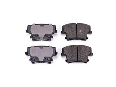PowerStop Z16 Evolution Clean Ride Ceramic Brake Pads; Rear Pair (09-23 Challenger GT, R/T, Rallye Redline, SE, SXT & T/A w/ Dual Piston Front Calipers & Vented Rear Rotors)