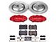PowerStop Z23 Evolution Sport Brake Rotor, Pad and Caliper Kit; Rear (08-20 Challenger w/ 4 or 6-Piston Front Calipers, Excluding SE & SXT)