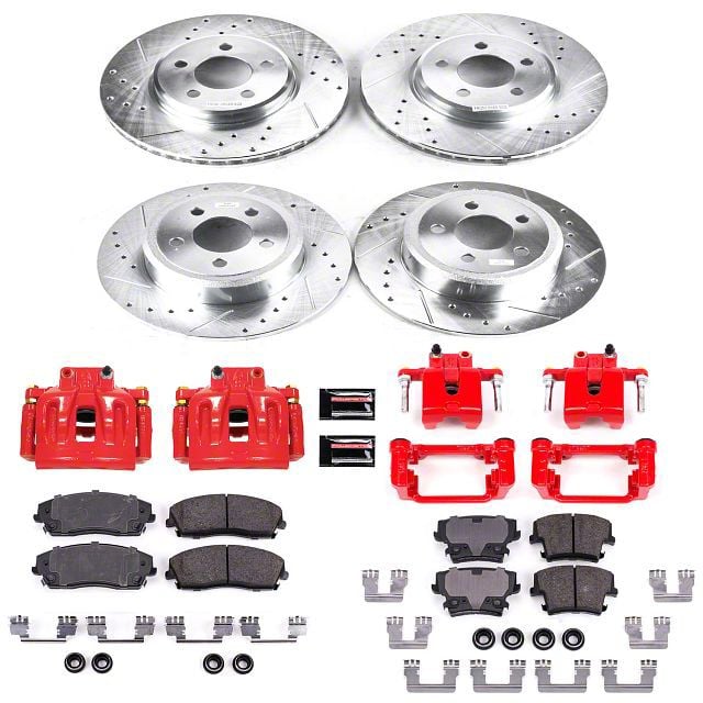 PowerStop Challenger Z23 Evolution Sport Brake Rotor, Pad and Caliper