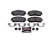 PowerStop Z23 Evolution Sport Carbon-Fiber Ceramic Brake Pads; Front Pair (09-23 RWD Challenger SE & SXT w/ Single Piston Front Calipers)
