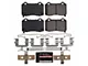 PowerStop Z23 Evolution Sport Carbon-Fiber Ceramic Brake Pads; Rear Pair (08-23 Challenger w/ 4 or 6-Piston Front Calipers, Excluding SE & SXT)